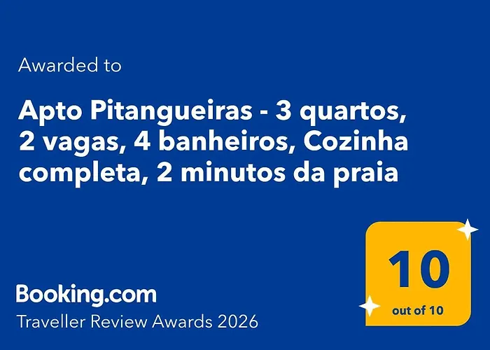 Apto Pitangueiras - 3 Quartos, 2 Vagas, 4 Banheiros, Cozinha Completa, 2 Minutos Da Praia Guarujá